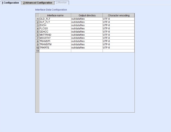 Interface Data File Generation Task